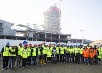 City Life: gettate le fondamenta della Torre di Libeskind