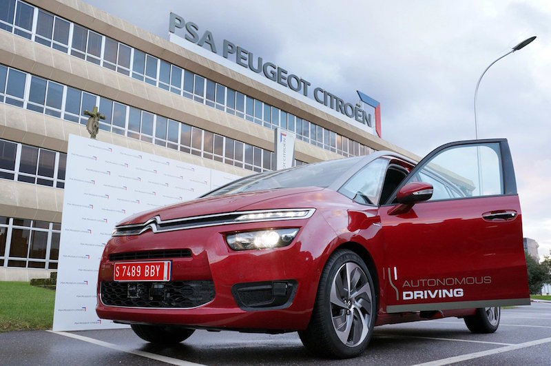 PSA- Peugeot Citroen la guida autonoma è realtà PSA- Peugeot Citroen la guida autonoma è realtà
