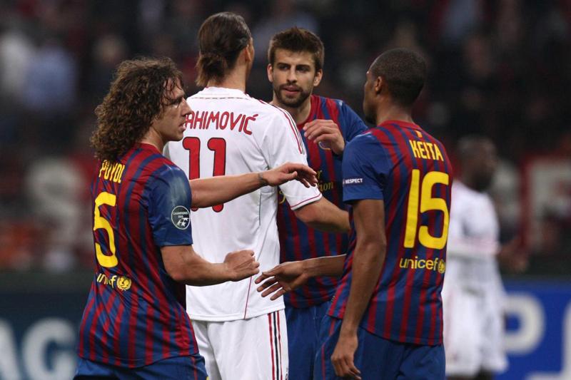 Ibrahimovic e Piqué, ecco la verità sulla foto affettuosa del 2010 Ibrahimovic e Piqué, ecco la verità sulla foto affettuosa del 2010