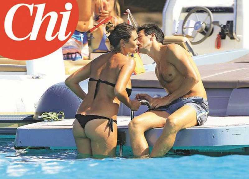 Seredova pareggia i conti: è 1-1 con Ilaria D’Amico e Buffon