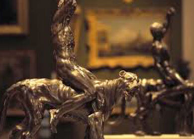 Marmi, statue, anfore. Presi predoni di ville