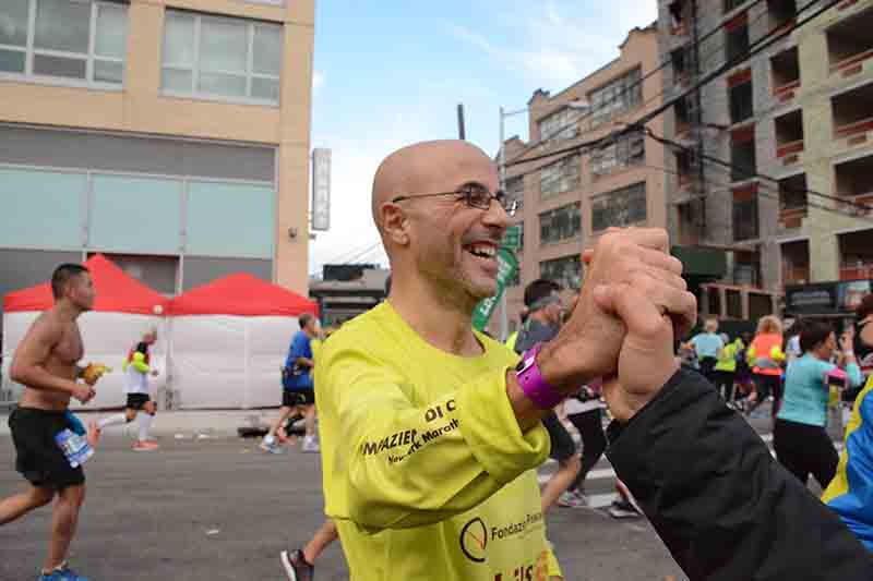 Roberto, Alberto e Fabio emofilici e maratoneti