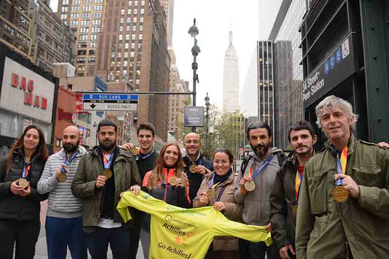 Roberto, Alberto e Fabio emofilici e maratoneti