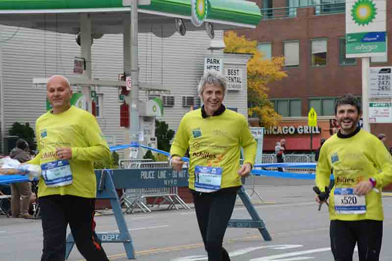 Roberto, Alberto e Fabio emofilici e maratoneti