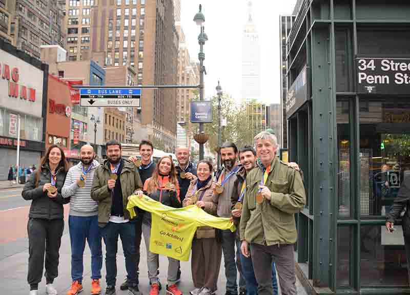 Roberto, Alberto e Fabio emofilici e maratoneti