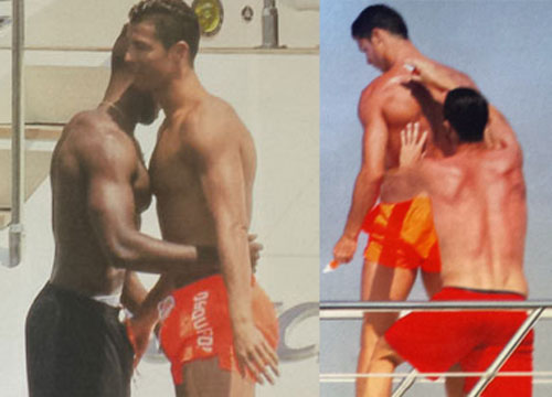 “Cristiano Ronaldo è gay: ora sta con un kickboxer. Ecco chi è” “Cristiano Ronaldo è gay: ora sta con un kickboxer. Ecco chi è”