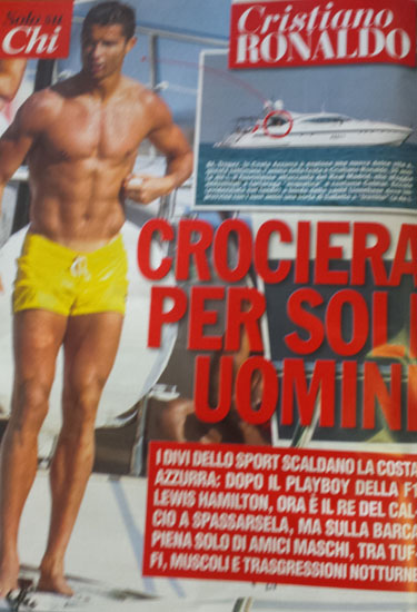 “Cristiano Ronaldo è gay: ora sta con un kickboxer. Ecco chi è” “Cristiano Ronaldo è gay: ora sta con un kickboxer. Ecco chi è”