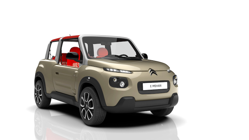 CITROËN E-MEHARI, la sua forza è osare CITROËN E-MEHARI, la sua forza è osare