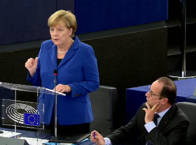 Merkel: “Niente tetto sui migranti. E’ in gioco la mia credibilità” Merkel: “Niente tetto sui migranti. E’ in gioco la mia credibilità”
