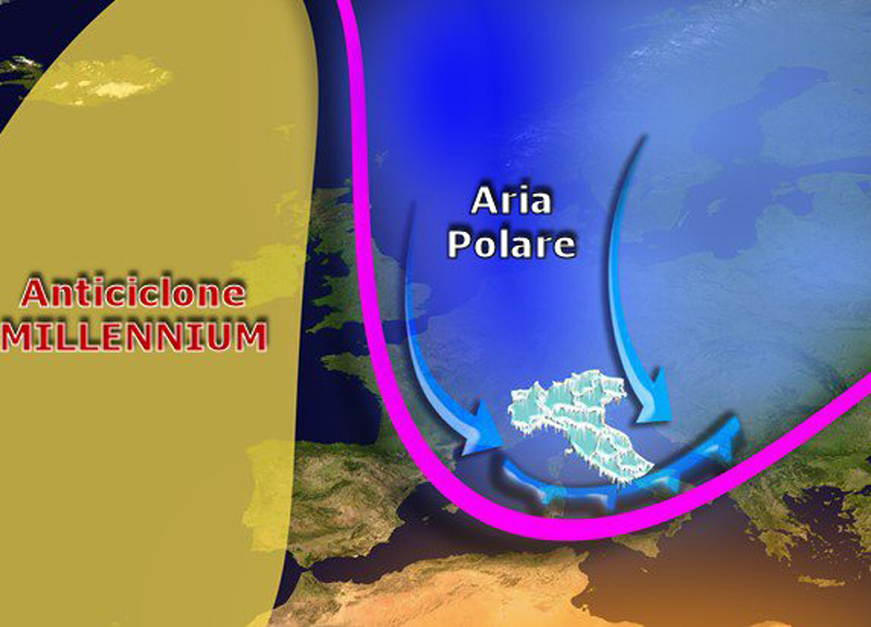 Meteo, gelo polare sull’Italia. Neve a Milano e Roma. Ecco quando Meteo, gelo polare sull’Italia. Neve a Milano e Roma. Ecco quando
