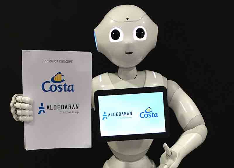 Costa Crociere/ Il robot umanoide per la prima volta a bordo delle navi Costa Crociere/ Il robot umanoide per la prima volta a bordo delle navi