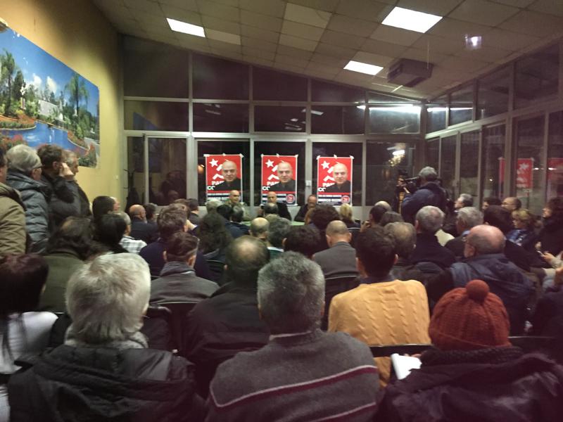 L’economista Bagnai e il comunista Rizzo insieme. Bagno di folla