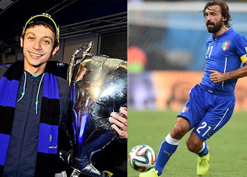 Valentino Rossi sportivo più seguito d’Italia nel 2015. Boom di Pirlo