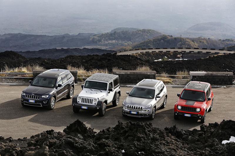 Jeep alla conquista dell’Etna Jeep alla conquista dell’Etna