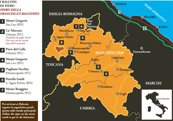 Scoprire il Montefeltro d’inverno, tra arte e itinerari inediti