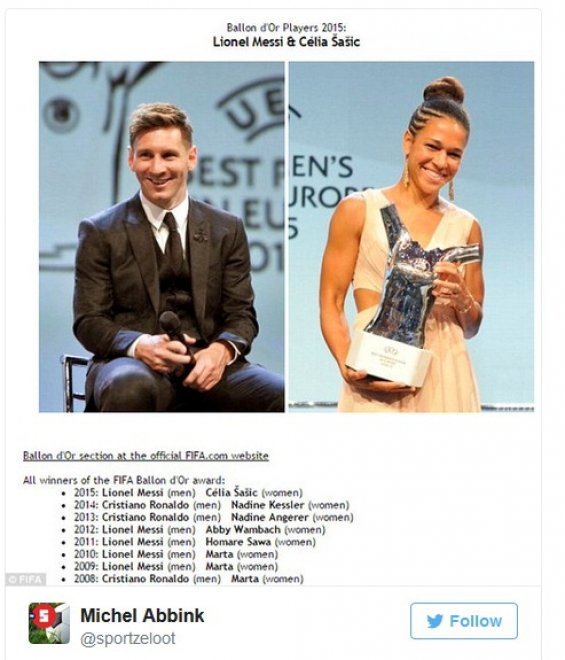 Fifa, è giallo: annuncio di Messi Pallone d’Oro. Poi la smentita Fifa, è giallo: annuncio di Messi Pallone d’Oro. Poi la smentita