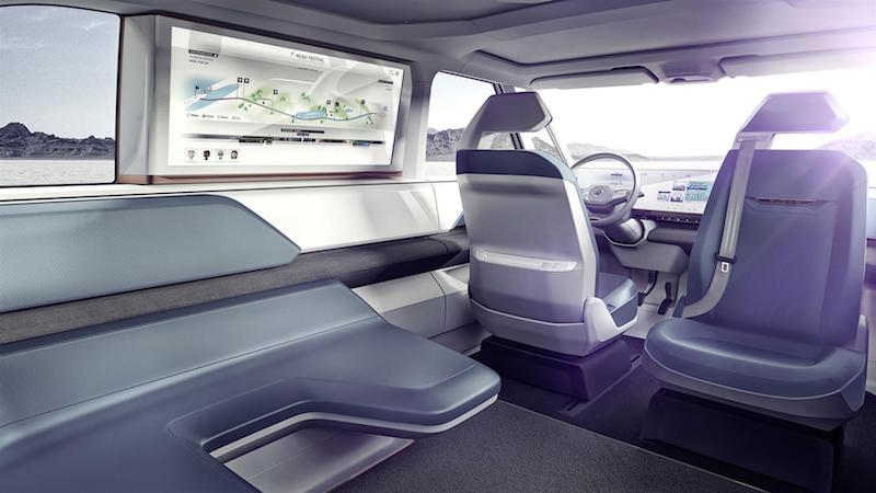 Volkswagen con il prototipo BUDD-e si proietta nel futuro
