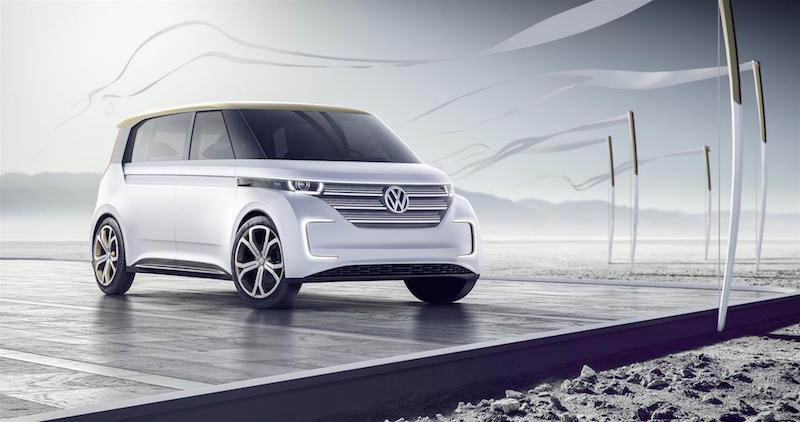 Volkswagen con il prototipo BUDD-e si proietta nel futuro