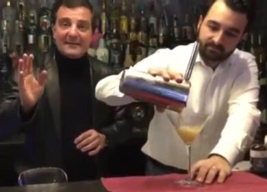 Cocktail dedicato all’Inter con Il bar chef Flavio Esposito
