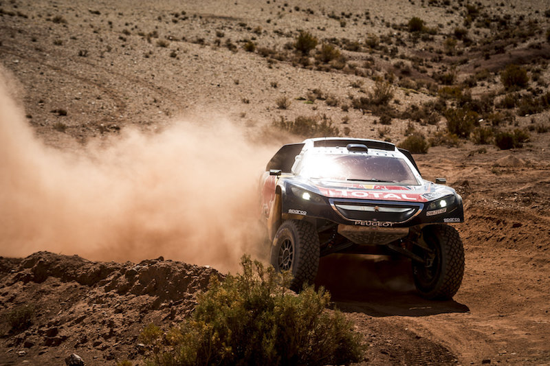 Dakar 2016: Sainz con la Peugeot 2008 DKR domina la 7° tappa