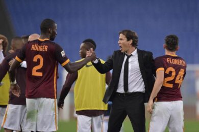 Roma, fischi all’Olimpico col Milan. Garcia:”Luce spenta nella ripresa”