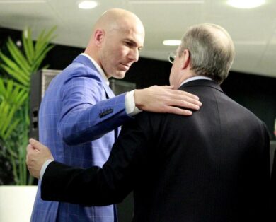 Zidane, che esordio: manita del Real Madrid. Mentre il Barcellona…