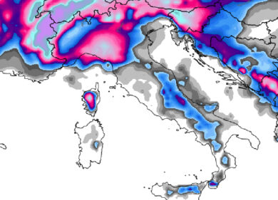 Meteo, neve forte in pianura al Nord. L’ipotesi choc. Mappa