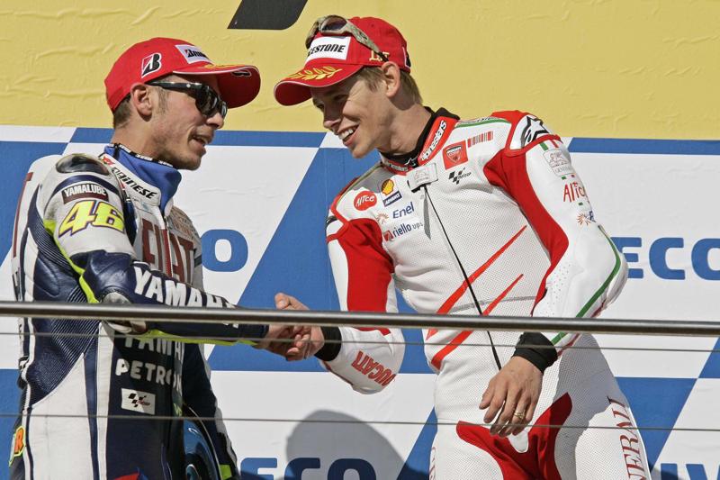 MotoGp, Stoner: “Valentino Rossi si è rovinato il mondiale da solo” MotoGp, Stoner: “Valentino Rossi si è rovinato il mondiale da solo”