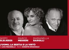 “L’uomo, la bestia e la virtù” di Pirandello al Teatro Manzoni
