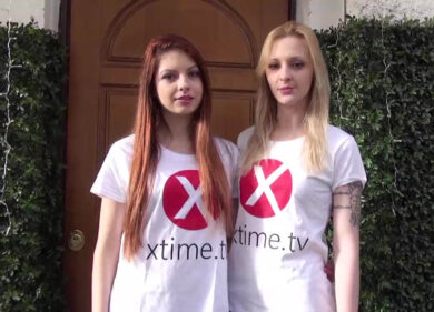 Dallo scandalo di Pordenone al primo video: Luana e Rebecca sul set a Roma