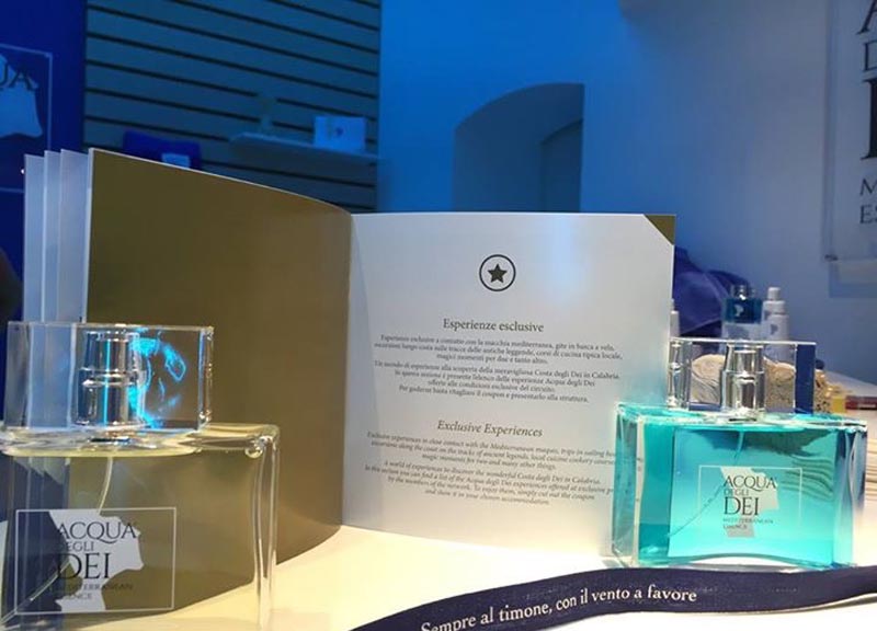 Dai profumi di Calabria nasce l’essenza “Acqua degli Dei”
