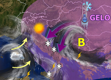 Meteo, l’ondata di gelo entra nel vivo