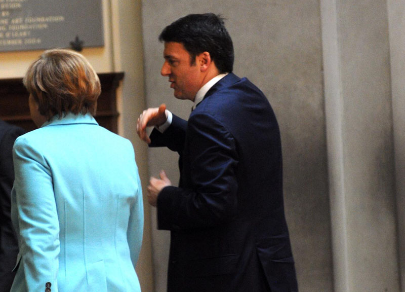 La Cancelliera non fa sconti. Renzi “a rapporto” dalla Merkel La Cancelliera non fa sconti. Renzi “a rapporto” dalla Merkel