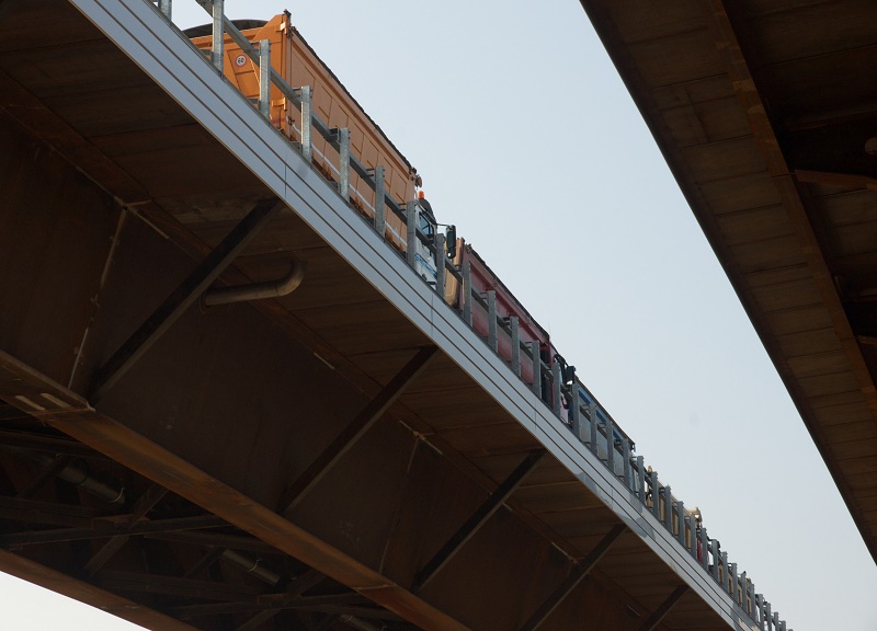 Teem, il ponte Skyline Vizzolo-Cerro supera il collaudo statico