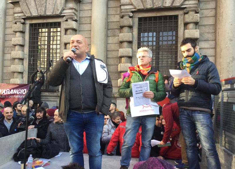 #svegliaitalia, piazze piene. Da Camusso a Pisapia le interviste