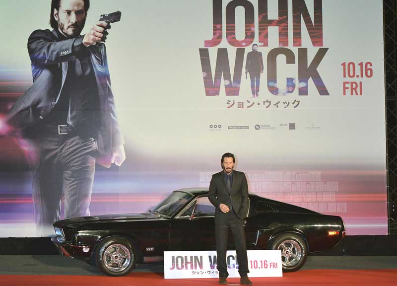 Primo ciak romano per Keanu Reeves.  Sul set di “John Wick 2” pure Scamarcio