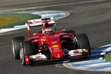 Ferrari, Raikkonen si prende quasi un secondo da Ricciardo nei test