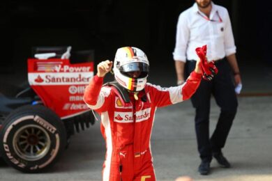 Vettel, maratona di giri e acuto con la Ferrari al Paul Ricard