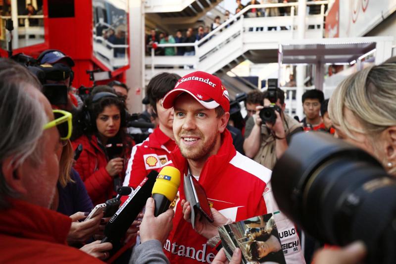Vettel, maratona di giri e acuto con la Ferrari al Paul Ricard Vettel, maratona di giri e acuto con la Ferrari al Paul Ricard