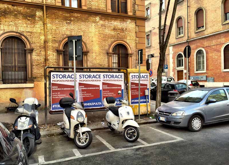 “Storace imbratta la città”. L’accusa. #torneràpulita, l’hashtag diventa futuribile “Storace imbratta la città”. L’accusa. #torneràpulita, l’hashtag diventa futuribile