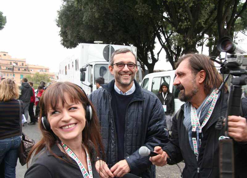 Giachetti, comizio in spazi pubblici. Via Tiburtina: il Pd gioca in casa Giachetti, comizio in spazi pubblici. Via Tiburtina: il Pd gioca in casa