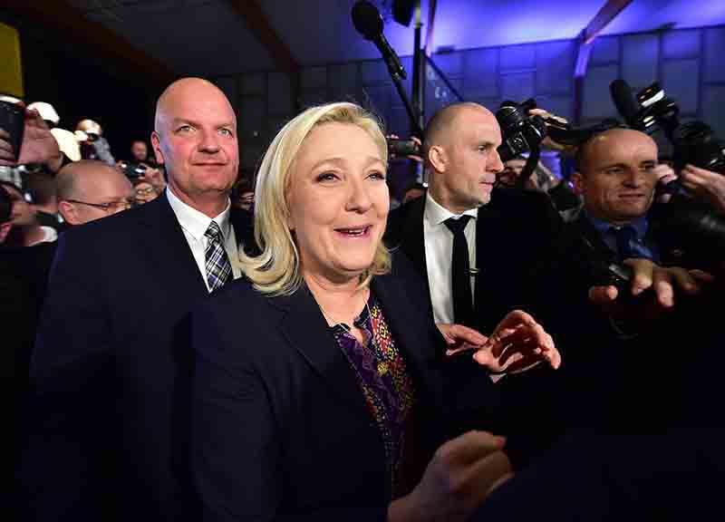 Le Pen: la disgregazione di Schengen é un’ottima notizia Le Pen: la disgregazione di Schengen é un’ottima notizia