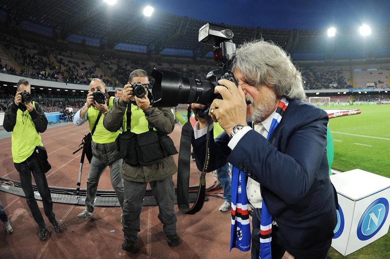 Sampdoria, Ferrero: dura risposta a un tifoso su Twitter Sampdoria, Ferrero: dura risposta a un tifoso su Twitter
