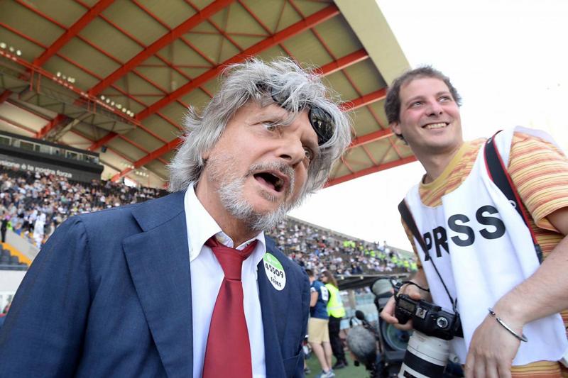 Sampdoria, Ferrero: dura risposta a un tifoso su Twitter Sampdoria, Ferrero: dura risposta a un tifoso su Twitter