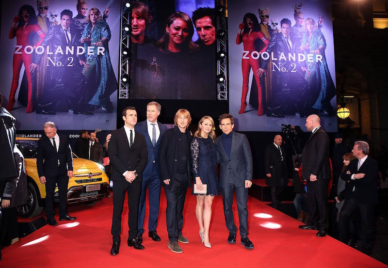 Derek Zoolander ritorna sul grande schermo a bordo di una Fiat 500X Derek Zoolander ritorna sul grande schermo a bordo di una Fiat 500X