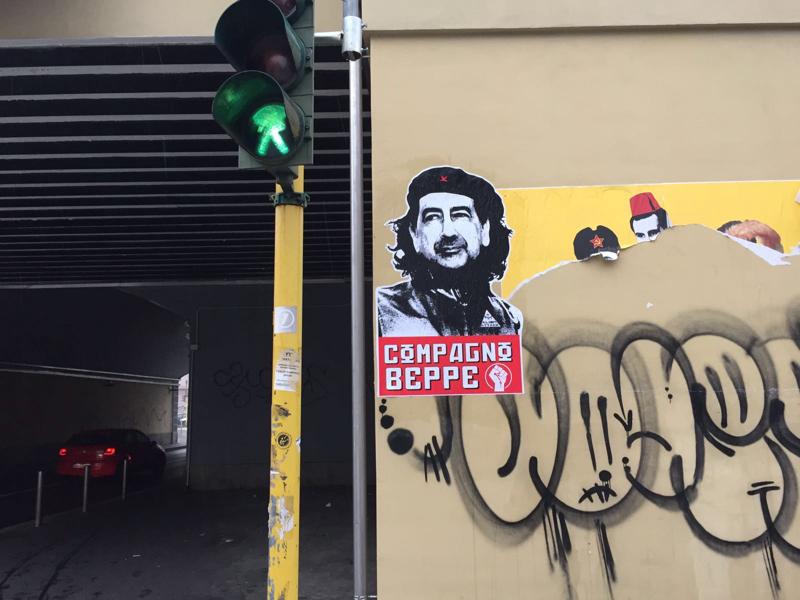 Il “compagno” Beppe Sala attaccato sui muri di Milano. I Hate Milano