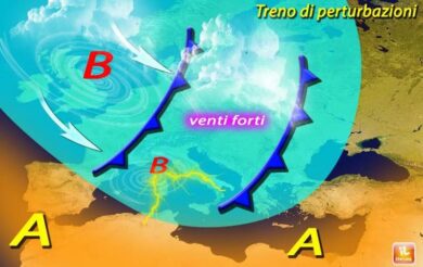 Previsioni meteo, sette giorni di maltempo non stop su tutta Italia