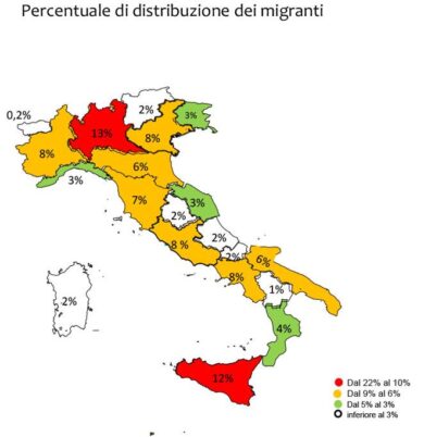 Migranti, oltre 13 mila richiedenti asilo in Lombardia. Il dossier