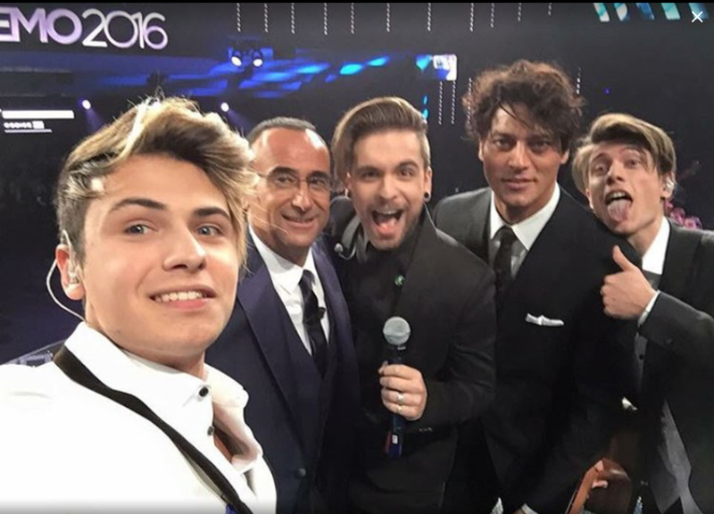 #Sanremo2016 : Valerio Scanu il più amato sui social
