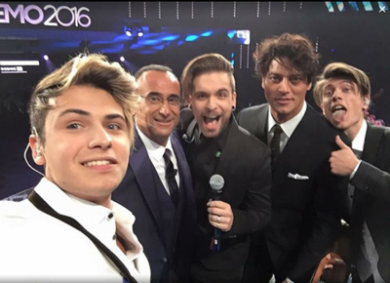#Sanremo2016 : Valerio Scanu il più amato sui social